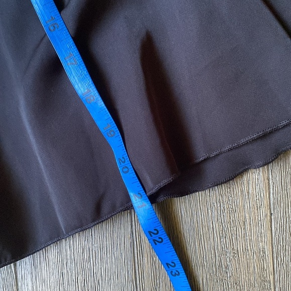 SHEIN Black Puff Sleeve Blouse with Lace Detail - Picture 8 of 8